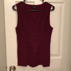 WHBM sleeveless crisscross top
